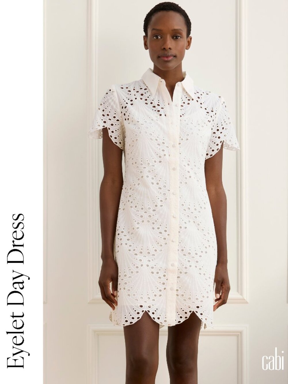 Eyelet Day Dress
